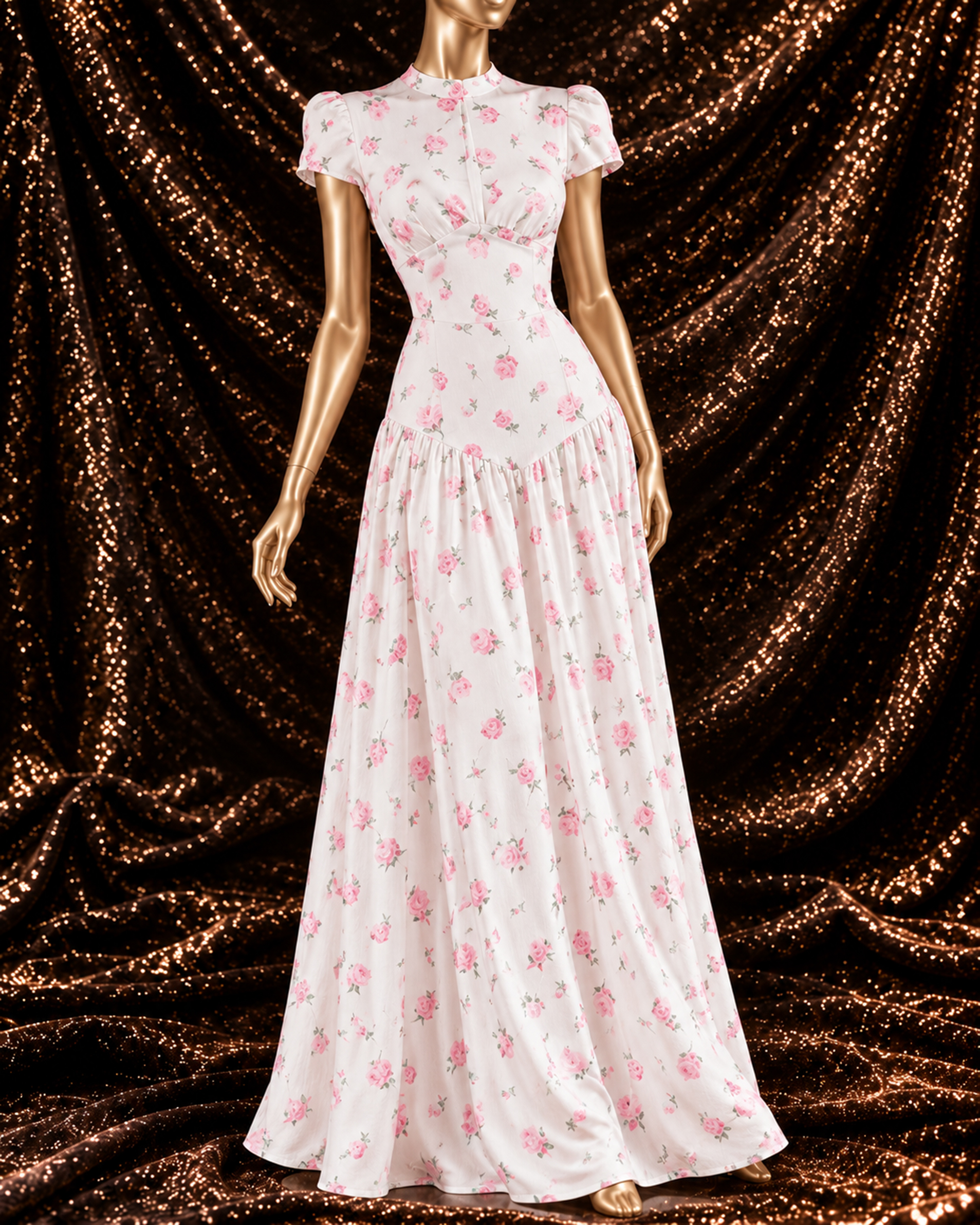 The Rosalie Floral Maxi Dress